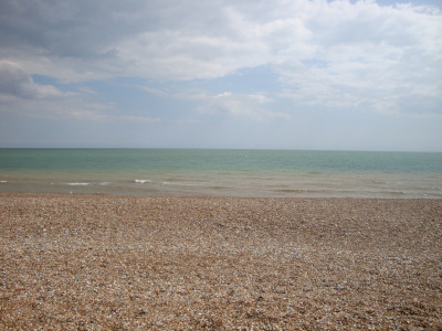 The beach at Foulkstone